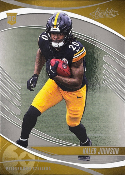 Kaleb Johnson Absolute Rookie Steelers