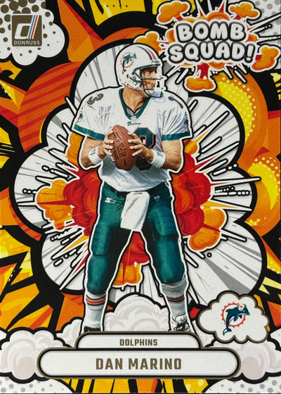 Dan Marino Bomb Squad Dolphins Sports Card