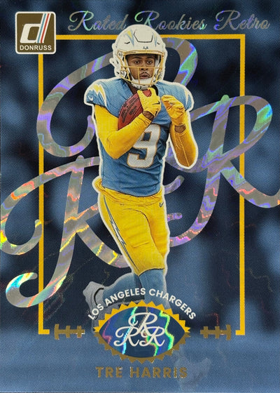 Tre Harris Rated Rookie Retro Chargers