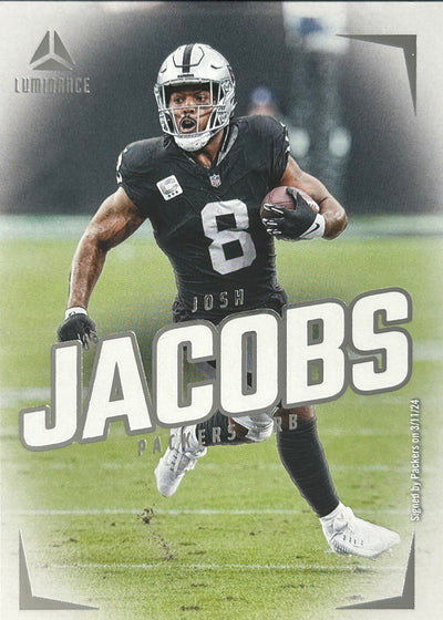 Josh Jacobs Luminance Packers