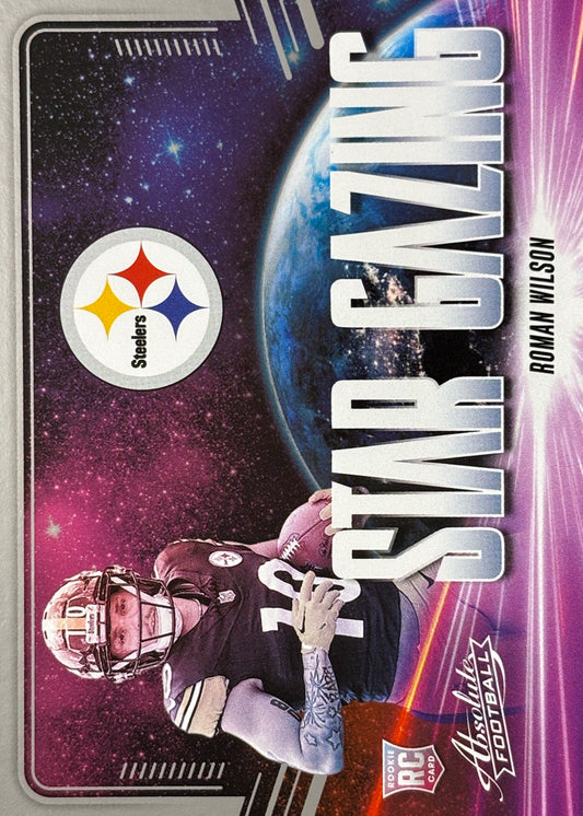 Roman Wilson Star Gazing Absolute Steelers
