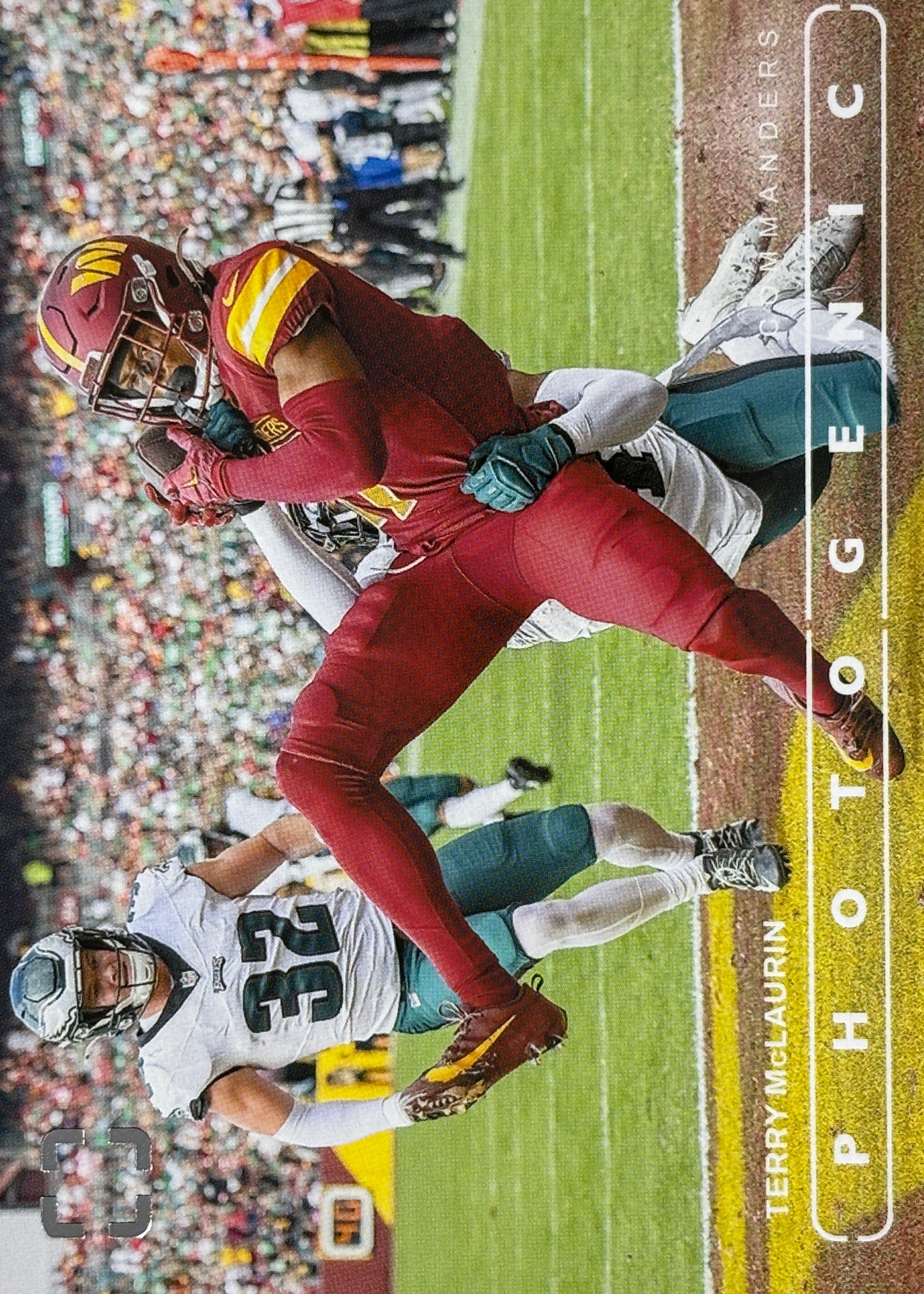 Terry McLaurin Photogenic Commanders Sports Card