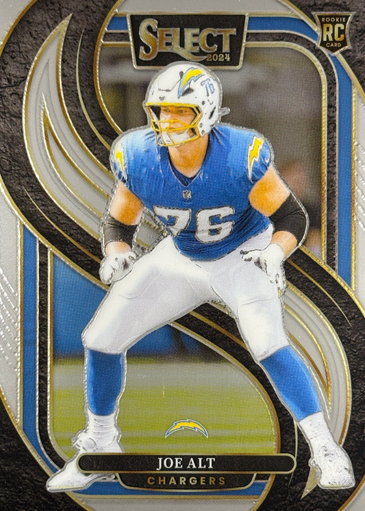 Joe Alt Premier Level Select Rookie Chargers