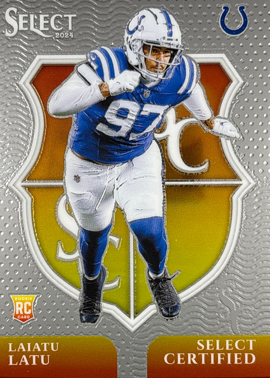 Laiatu Latu Select Certified Rookie Colts