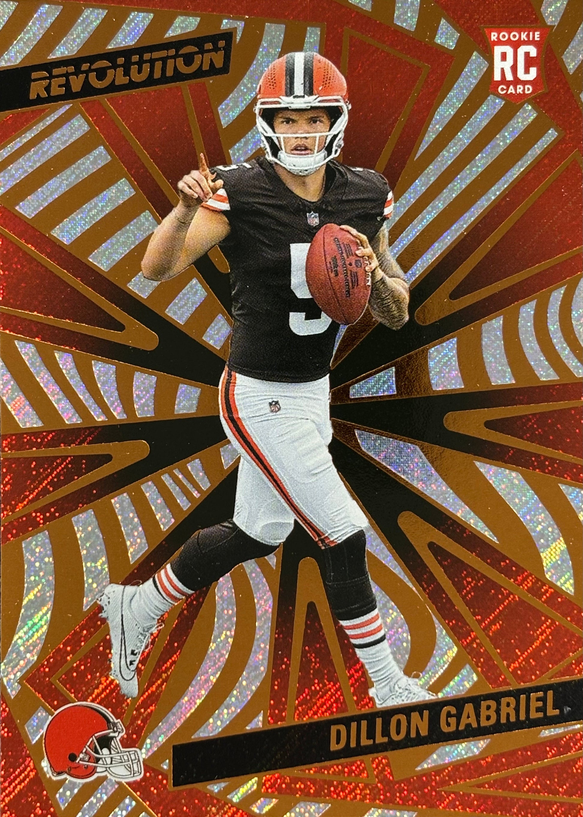 Dillon Gabriel Revolution Rookie Browns Sports Card