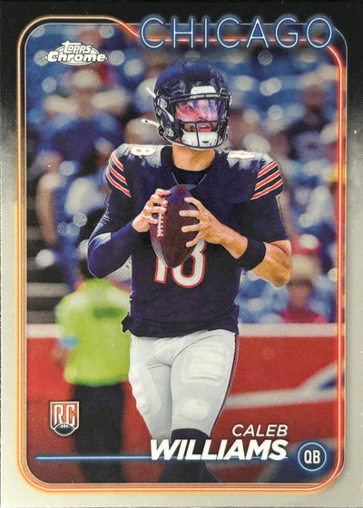 Caleb Williams Topps Chrome Rookie Bears