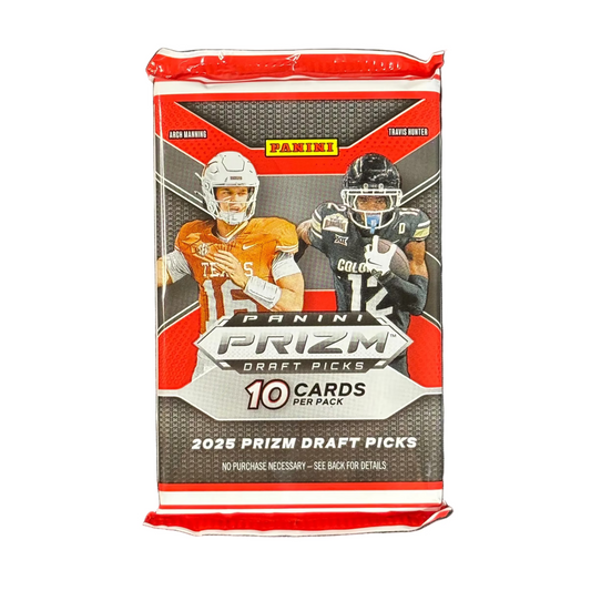 2025 Panini Prizm Draft Football Mega Pack Sports Card