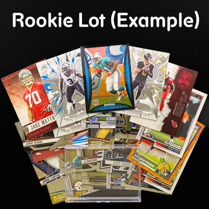 25x Rookie Football Card Value Lot
