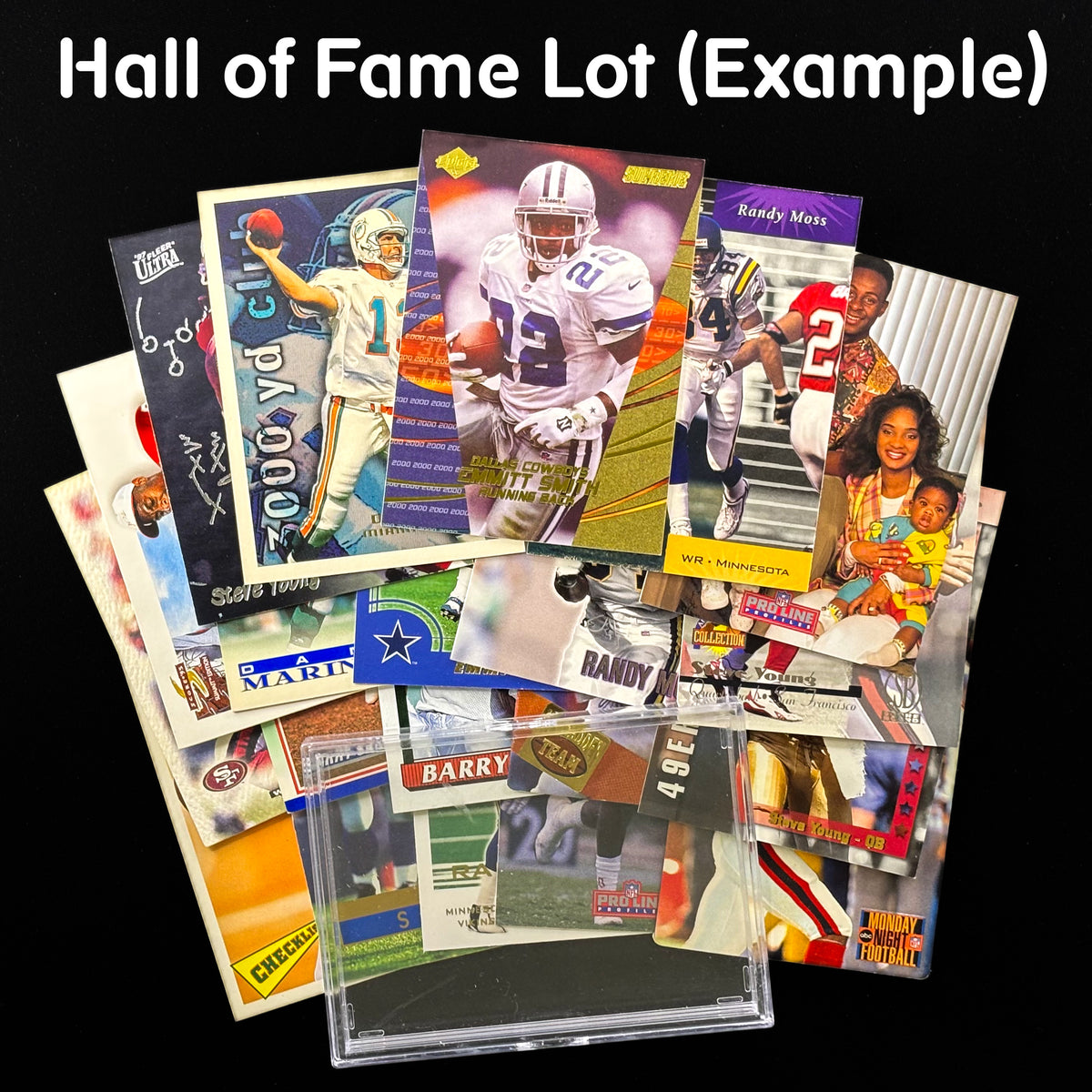20x Hall of Fame Football Card Value Lot