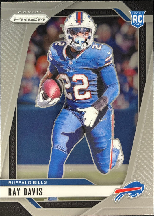 Ray Davis Prizm Rookie Bills