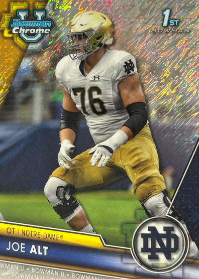 Joe Alt Bowman U Chrome Shimmer 1st Chargers