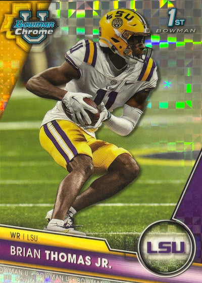 Brian Thomas Jr. Bowman U Chrome X-Fractor Jaguars