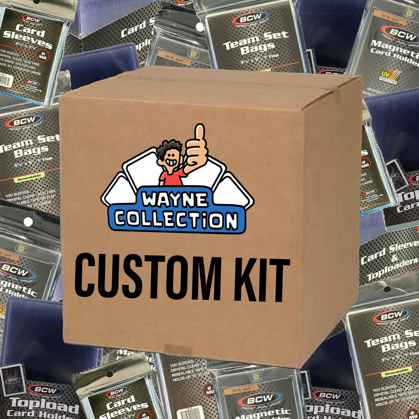 Build Your Own Trading Card Supplies Kit bundle