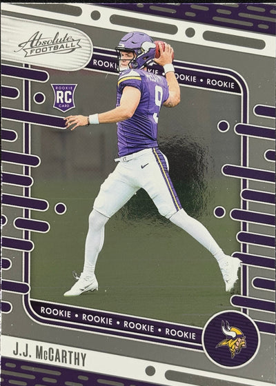 JJ McCarthy Absolute Rookie Vikings