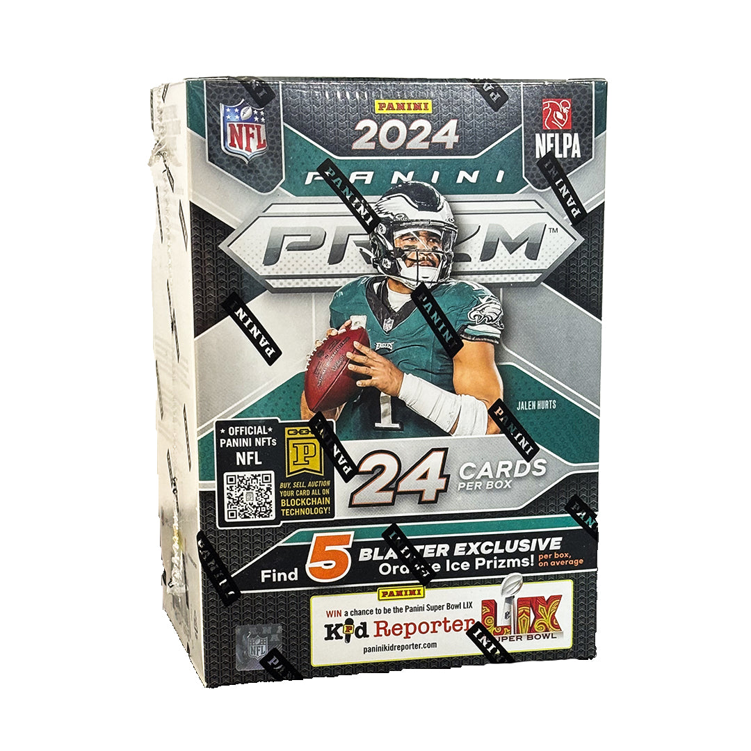 2024 Panini Prizm Football Hobby Blaster Box (Orange Ice)