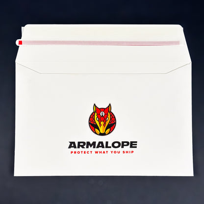 50x Armalope White Envelopes - 7x5x.25 - PWE Shipping