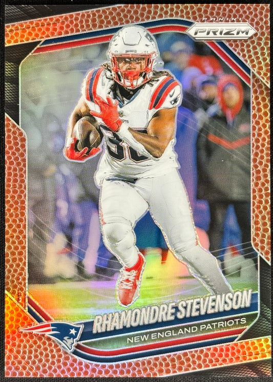 Rhamondre Stevenson Prizm Pig Skin /180 Patriots