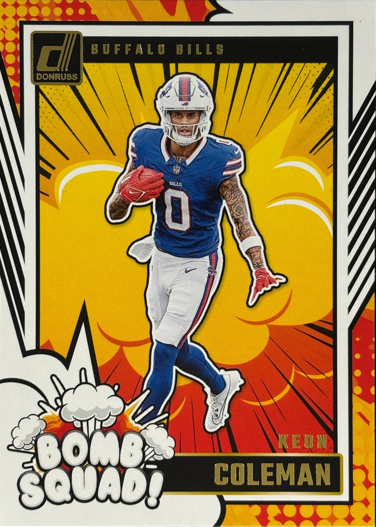 Keon Coleman Bomb Squad Rookie Bills Sports Card