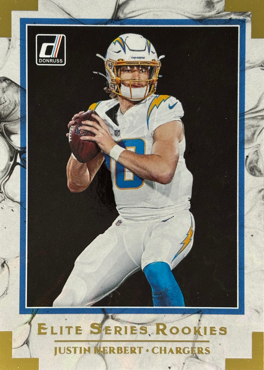Justin Herbert Elite Series Rookie Chargers