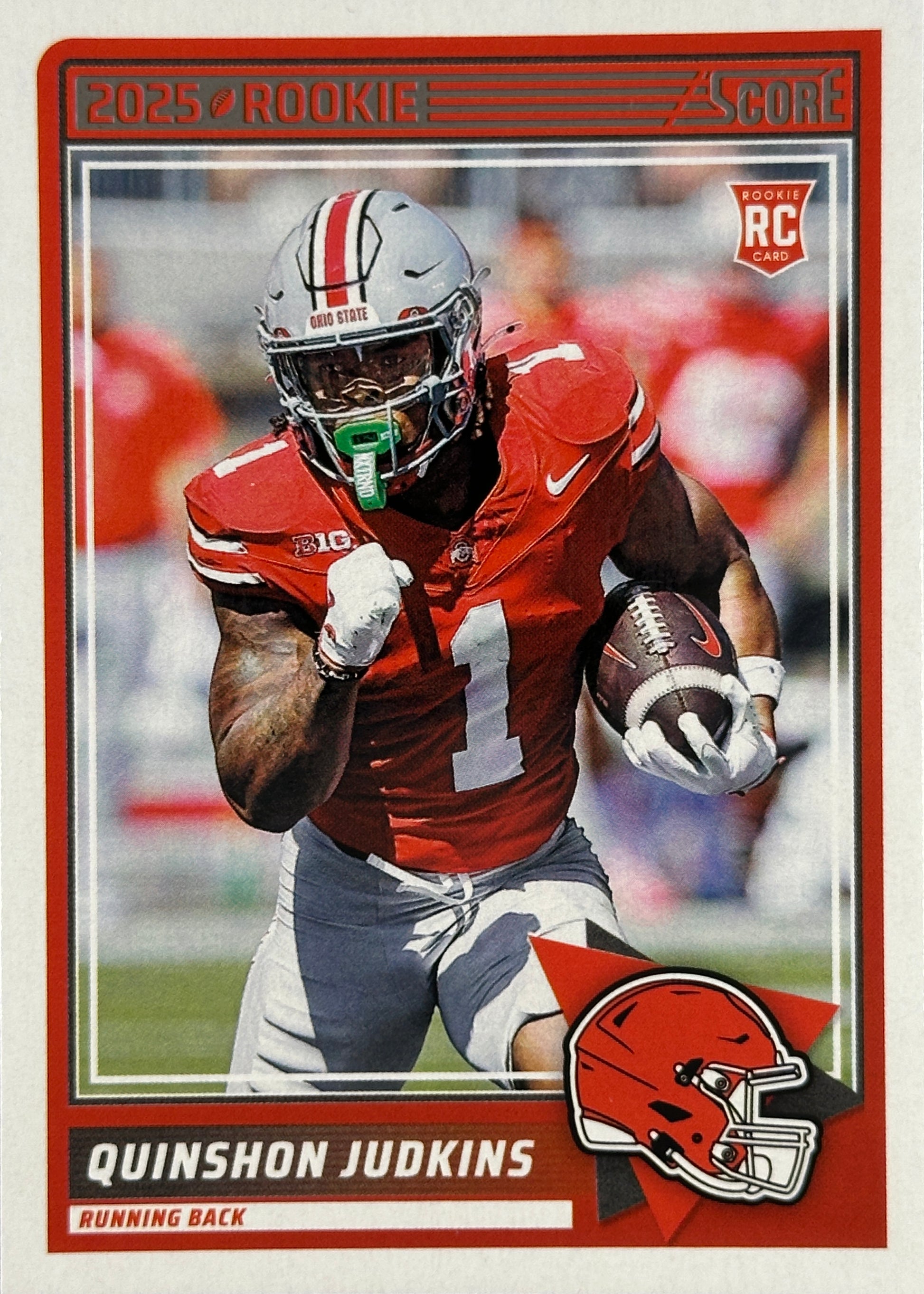 Quinshon Judkins Score Rookie Browns Sports Card
