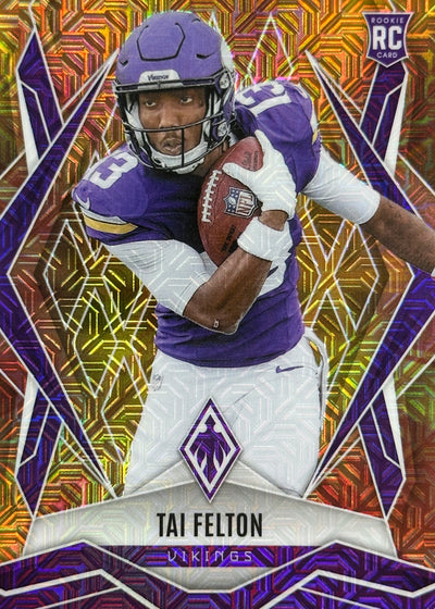 Tai Felton Phoenix Fire Burst /350 Rookie Minnesota Vikings