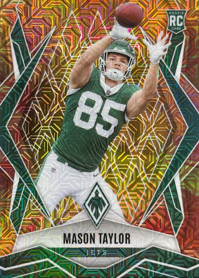 Mason Taylor Phoenix Fire Burst /350 Rookie New York Jets