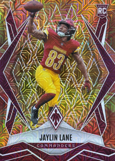Jaylin Lane Phoenix Fire Burst /350 Rookie Washington Commanders