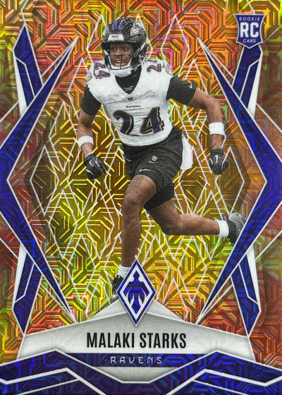 Malaki Starks Phoenix Fire Burst /350 Rookie Baltimore Ravens