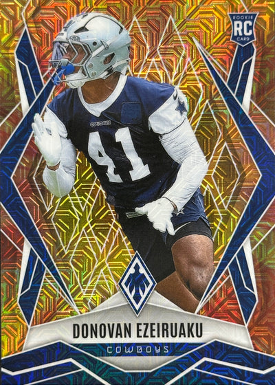 Donovan Ezeiruaku Phoenix Fire Burst /350 Rookie Dallas Cowboys