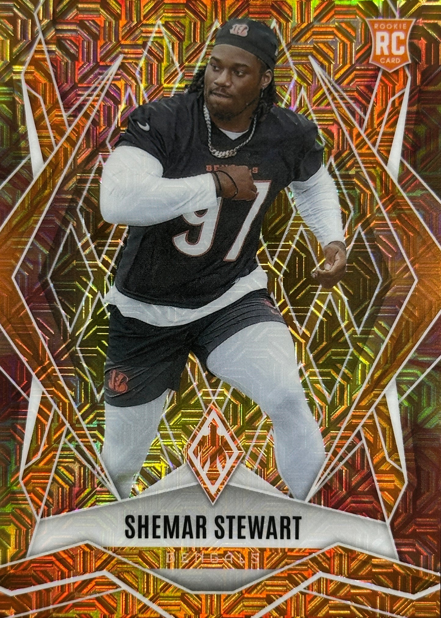 Shemar Stewart Phoenix Fire Burst /350 Rookie Cincinnati Bengals
