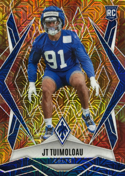 JT Tuimoloau Phoenix Fire Burst /350 Rookie Indianapolis Colts