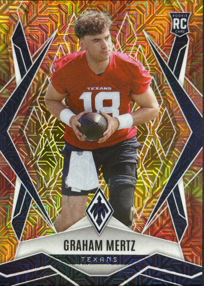 Graham Mertz Phoenix Fire Burst /350 Rookie Houston Texans