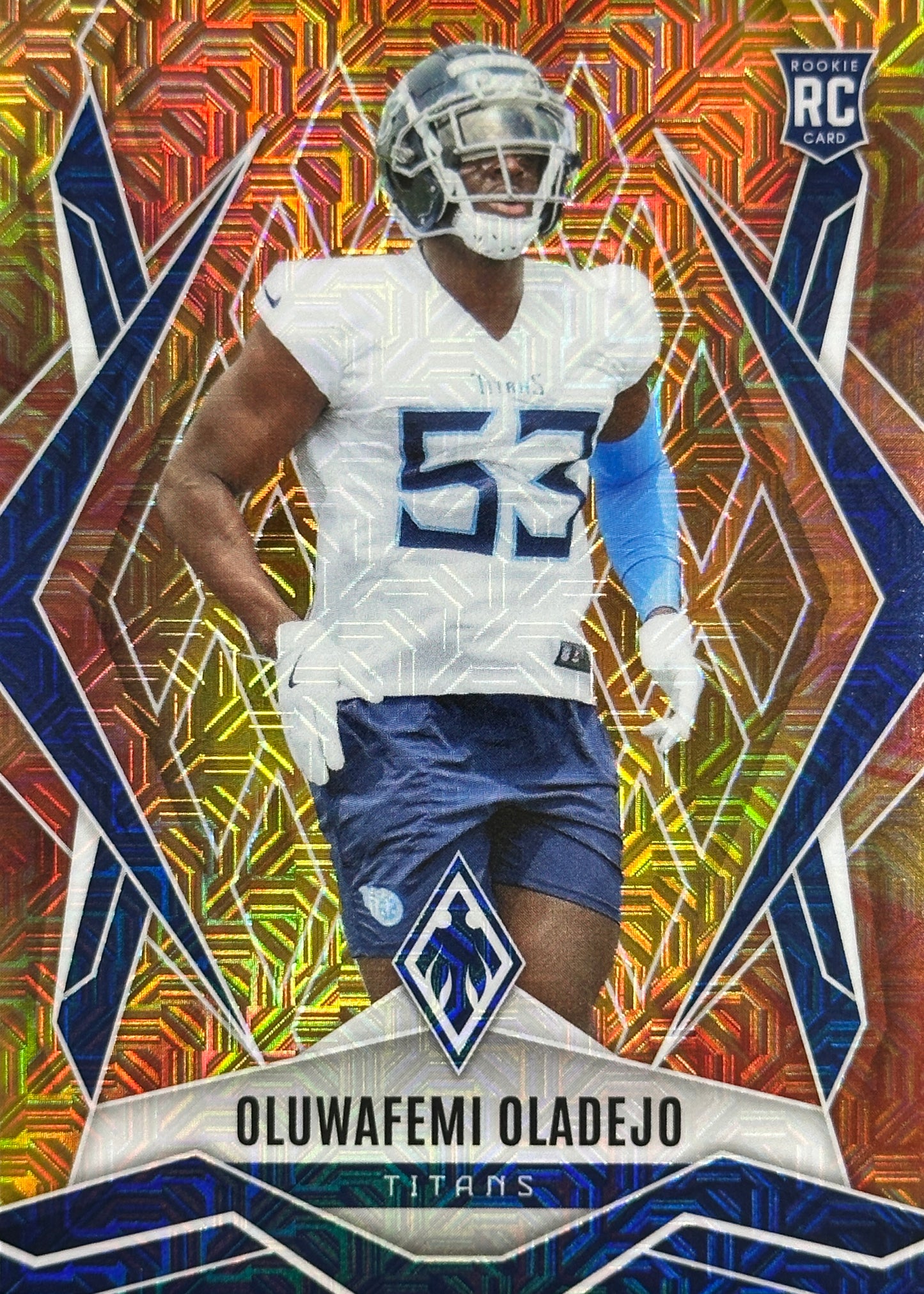 Oluwafemi Oladejo Phoenix Fire Burst /350 Rookie Tennessee Titans
