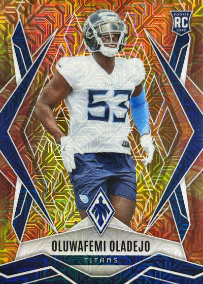 Oluwafemi Oladejo Phoenix Fire Burst /350 Rookie Tennessee Titans