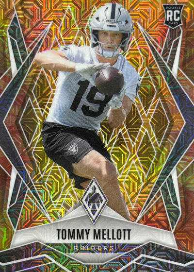 Tommy Mellott Phoenix Fire Burst /350 Rookie Las Vegas Raiders