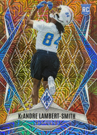 KeAndre Lambert-Smith Phoenix Fire Burst /350 Rookie Los Angeles Chargers