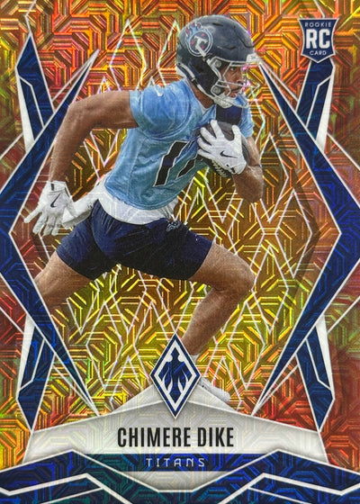 Chimere Dike Phoenix Fire Burst /350 Rookie Tennessee Titans