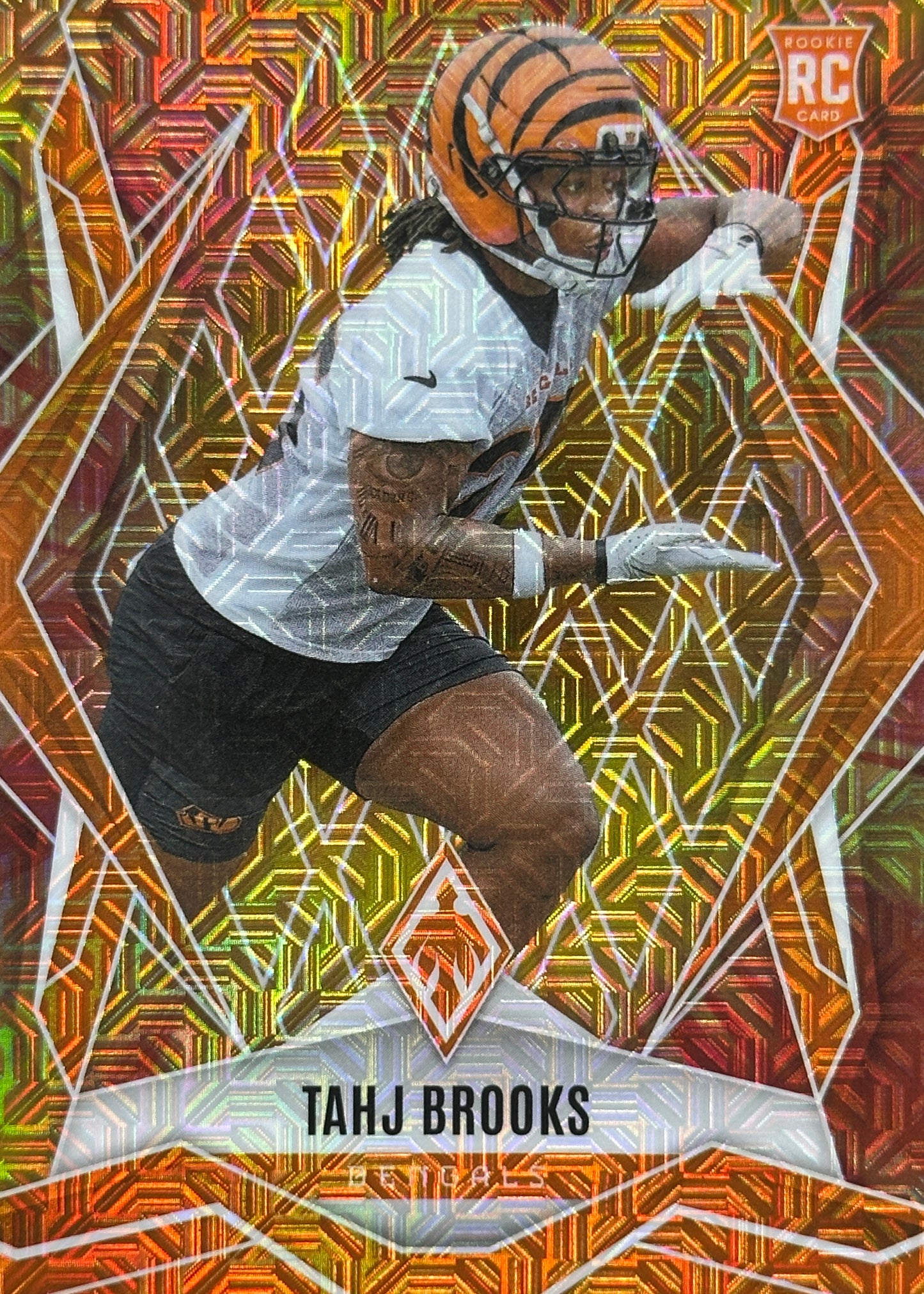 Tahj Brooks Phoenix Fire Burst /350 Rookie Cincinnati Bengals