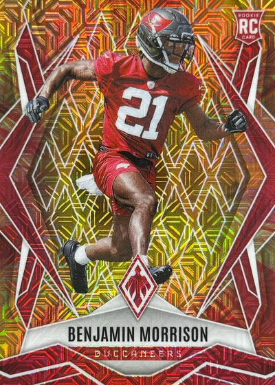 Benjamin Morrison Phoenix Fire Burst /350 Rookie Tampa Bay Buccaneers