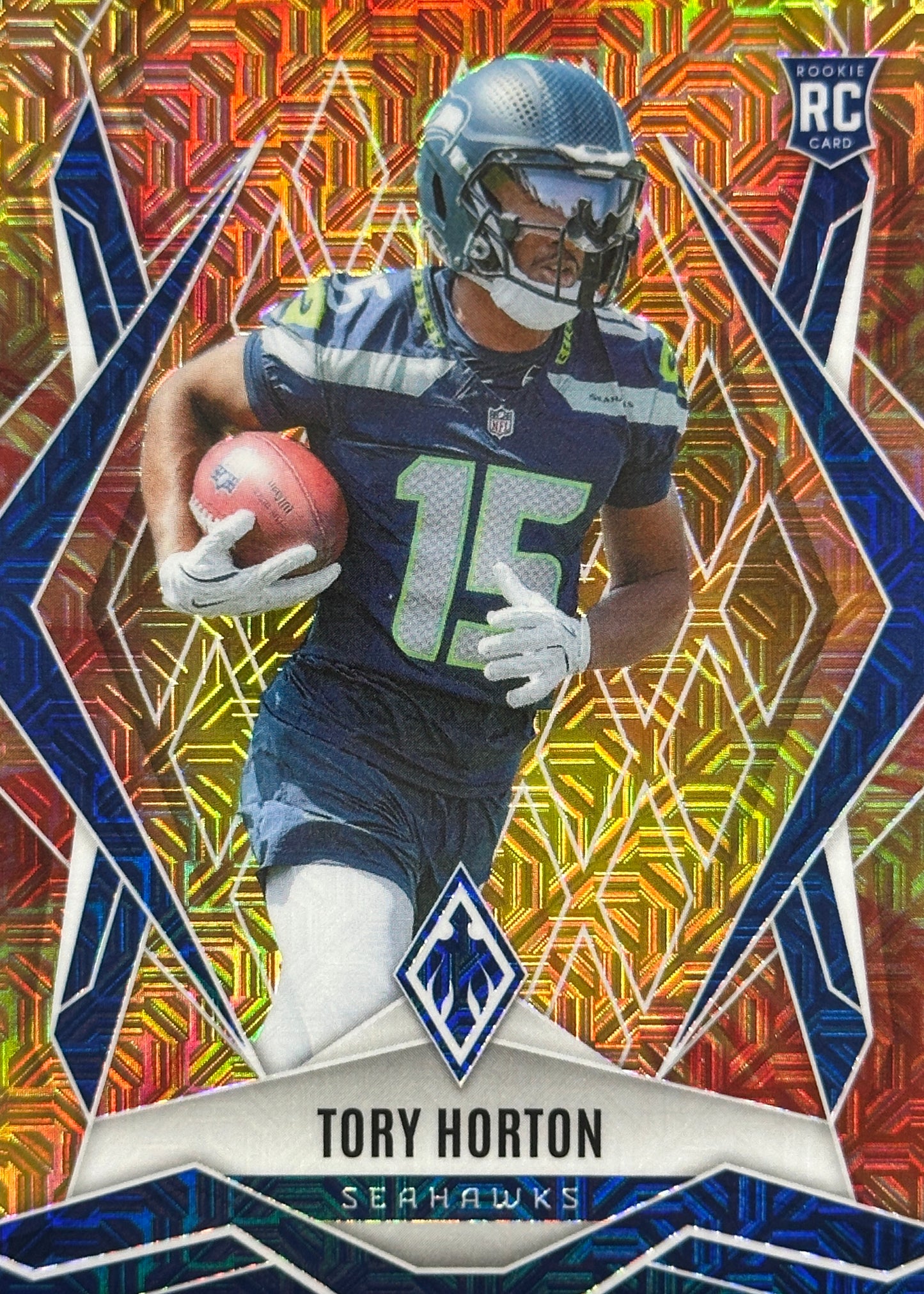 Tory Horton Phoenix Fire Burst /350 Rookie Seattle Seahawks
