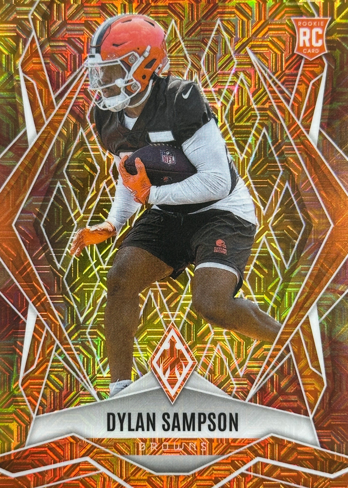 Dylan Sampson Phoenix Fire Burst /350 Rookie Cleveland Browns