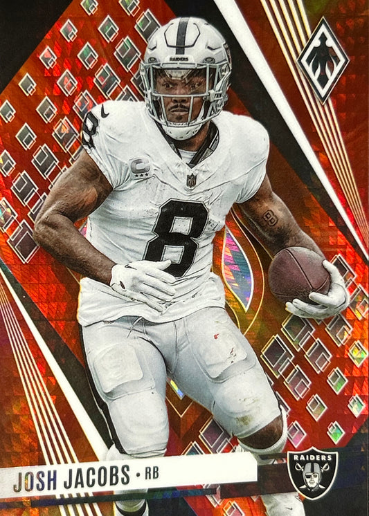 Josh Jacobs Phoenix Fire Burst /340 Raiders