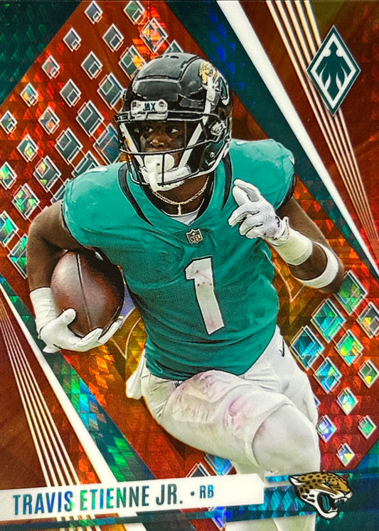 Travis Etienne Jr. Phoenix Fire Burst /340 Jaguars