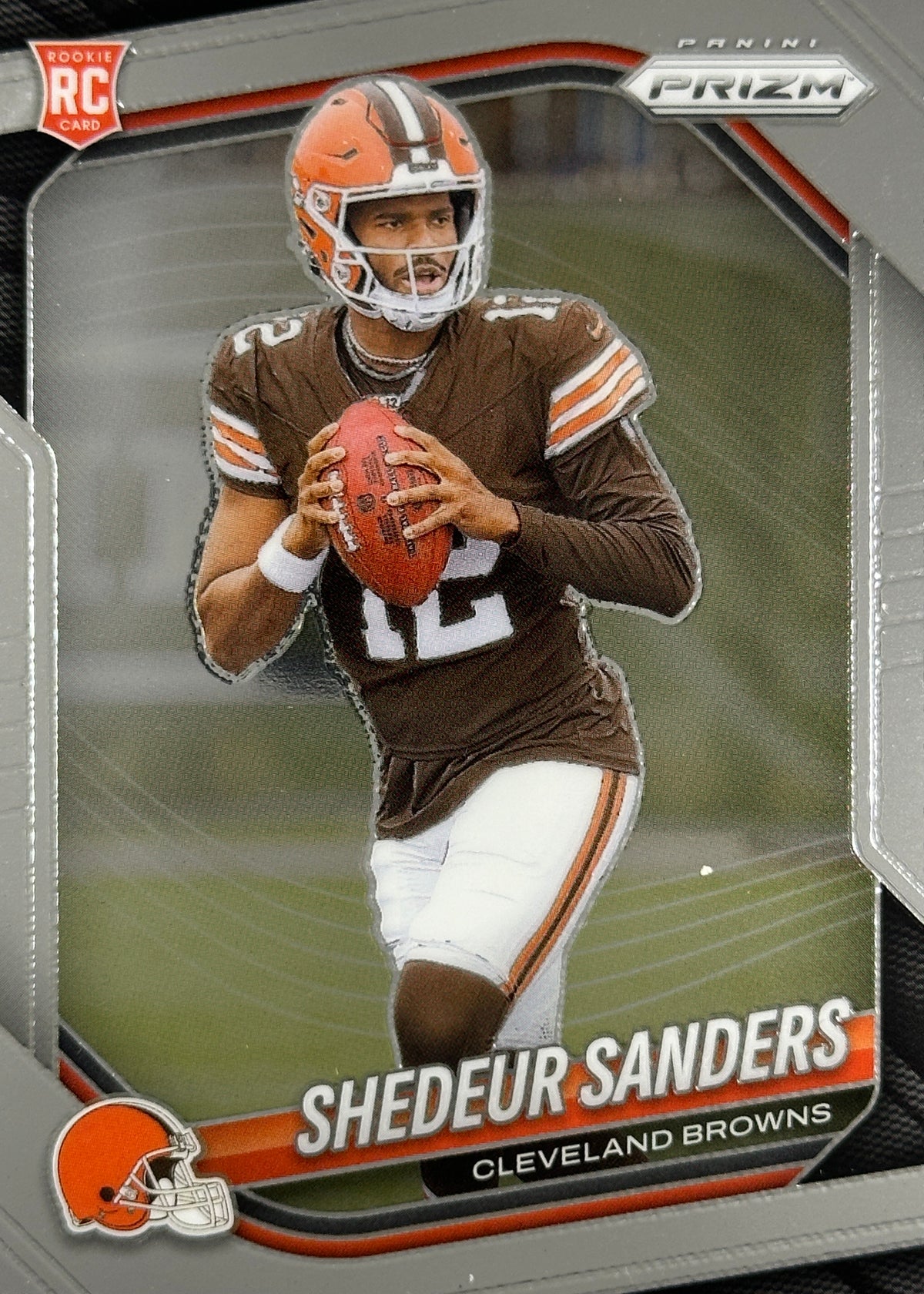 Shedeur Sanders Prizm Rookie Browns Sports Card