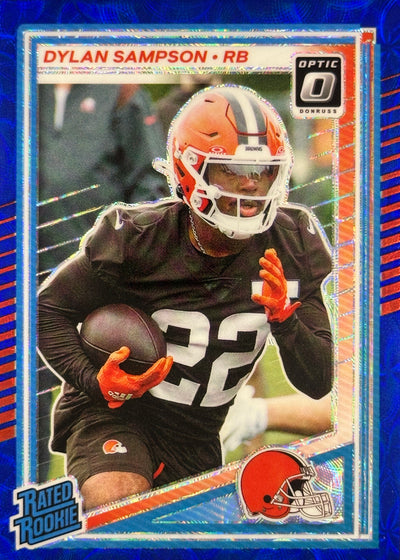 Dylan Sampson Optic Blue Scope Rated Rookie Browns