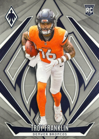 Troy Franklin Phoenix Rookie Broncos Sports Card