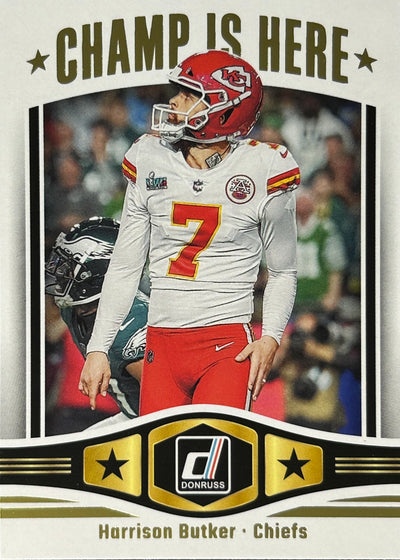 Harrison Butker Champ is Here Chiefs