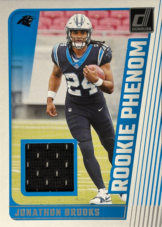 Jonathan Brooks Rookie Phenoms Patch Panthers