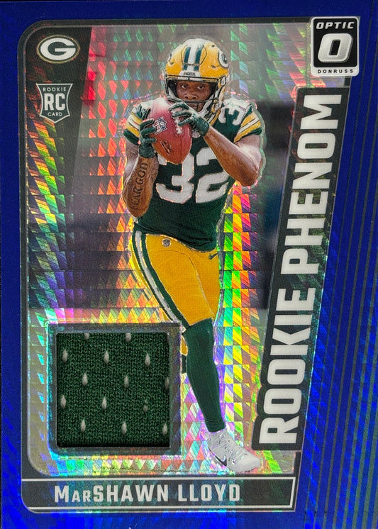Marshawn Lloyd Optic Rookie Phenoms Patch Packers