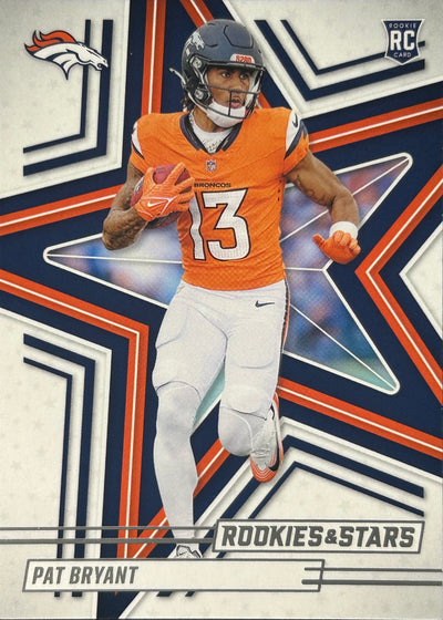 Pat Bryant Rookies & Stars Broncos Sports Card